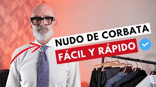 Cómo hacer un nudo de corbata  ¡Método fácil y rápido  3 Nudos en Función de tu Camisa [upl. by Nyrehtak]