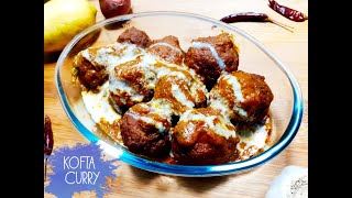 গরুর মাংসের কোফতা কারি  Beef Kofta Curry  Meatball Curry  Kofta Recipe  কোফতাI [upl. by Yroc]