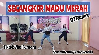 Secangkir Madu Merah DJ Remix  Tiktok Viral  Senam Kreasi by Annie Gendhis [upl. by Aiciles]