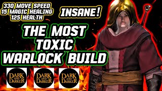 The Most TOXIC Warlock Build OF ALL TIME  330ms 15 Magic Healing Torture Mastery  Dark and Darker [upl. by Digirb613]