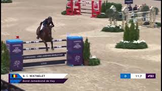 Bond Jamesbond de Hay  World Cup GP 2024 Jump off [upl. by Denney]