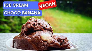 Wow…It’s Better Than I Expected  Chocolate Banana Ice Cream  VEGAN  LACTOSE FREE [upl. by Sorenson]