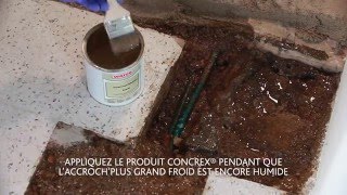 Primaire daccrochage à séchage rapide pour Concrex® Grand Froid  Vidéo dapplication [upl. by Meridith]