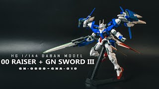 HG 00 RAISER  GN SWORD III quotBOOTLEGquot  TÔI ĐÃ CỐ GẮNG LÀM VIDEO NGẮN LẠI RỒI ĐẤY [upl. by Sito]