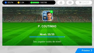 FAZENDO QUEBRA DE LIMITES NO PCOUTINHO PES 2018 MOBILE [upl. by Fennie]