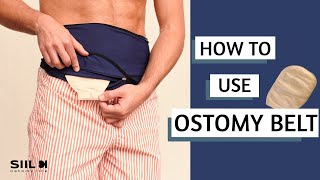 How to Change your Ostomy Bag BELT  Innovation in Ostomy Bag Covers [upl. by Denna268]