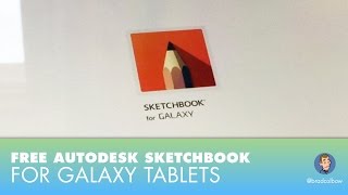 Autodesk Sketchbook is free for the Galaxy Tab [upl. by Lednik]