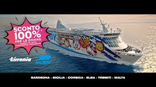 Traghetti Moby amp Tirrenia  Spot tv 2018 [upl. by Gussie]