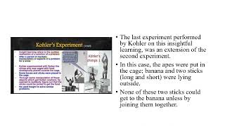 The Gestalt Theory of Learning  COGNITIVE FIELD THEORY OF LEARNING [upl. by Valerio]