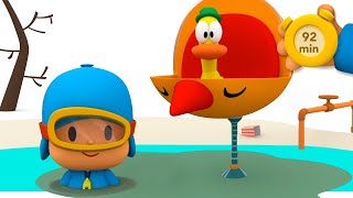 🚮 POCOYO AND NINA  Waste Recycling 92 min ANIMATED CARTOON for Children  FULL episodes [upl. by Joelie]