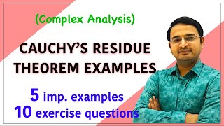 Cauchys Residue Theorem Examples Complex Analysis [upl. by Eocsor]