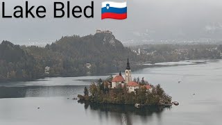 Europes Most Beautiful Place  Lake Bled Slovenia Interrailing Europe  Day 7 [upl. by Eecak]