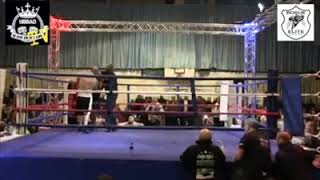 BKB REFEREE BARRINGTON PATTERSON TAKES A FALL IN THE BARE KNUCKLE BOXING RING [upl. by Housen259]