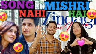 Zindagi Tere Naam Song Reaction  Vishal mishra  Yoddha [upl. by Ladnar]