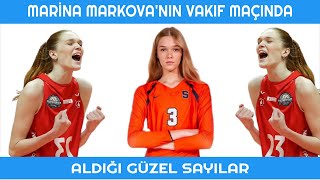 Marina Markovanın Vakıfbank Maçında Aldığı Güzel Sayılar  Muratpaşa BLD Sigorta Shop [upl. by Cynthla]