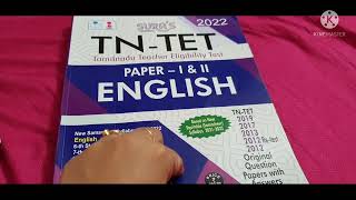 TNTET booksTntet English book review in tamiltntettet examtet [upl. by Gnik]