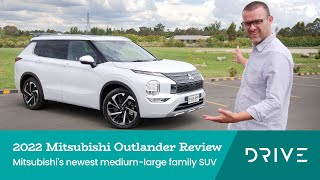 2022 Mitsubishi Outlander Review  AllNew Look Inside And Out  Drivecomau [upl. by Retepnhoj601]