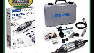 DREMEL 4000 Video Introduction amp Uses [upl. by Calondra]