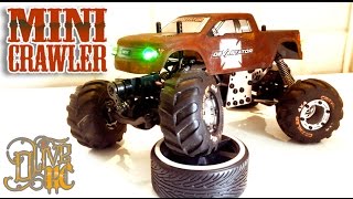 RC MINI CRAWLER  DEVASTATOR Modified  HBX 124 [upl. by Tatum]