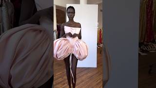 Love this Dress by Christian Siriano fashiondesign dressmaking dress youtubeshorts shorts sew [upl. by Anelem917]