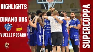 SUPERCOPPA G6  HIGHLIGHTS DINAMO BDS  PESARO [upl. by Drwde]