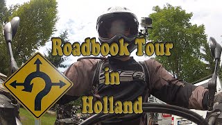 KTM 690 Enduro Rallye Roadbook Tour Holland [upl. by Ilahtan18]