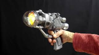 Sonic Laser Multisound Flashing Lighted Space Pistol [upl. by Icnarf876]