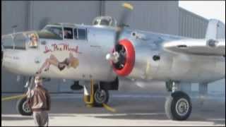 Westpac Restorations B25 Run Up [upl. by Aldus]