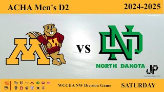 UM Gophers vs UND Saturday Game [upl. by Aititel]