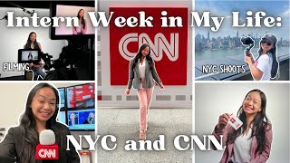 Intern Week in My Life CNN and NYC [upl. by Ailerua716]