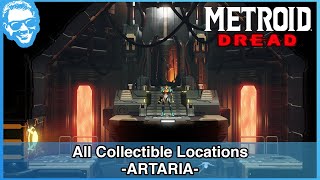 ARTARIA 100 Item Collection  All Collectible Locations Guide  Metroid Dread [upl. by Dulce]