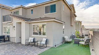 Townhome For Sale North Las Vegas  Watercolor by Touchstone Living  Townhouse Tour  325000 [upl. by Eatnoled]