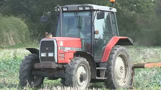 MASSEY FERGUSON 6150 AND MF CULTIVATOR [upl. by Alric]