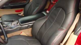 Clazzio Car Seat Cover Installation for 9804 Chevrolet Corvette [upl. by Atnamas]