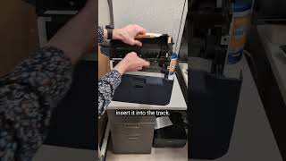 Xerox B400 how to change the toner and drum cartridge [upl. by Enamrej]