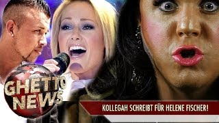 KOLLEGAH SCHREIBT FÜR HELENE FISCHER  GHETTO NEWS [upl. by Dirk]