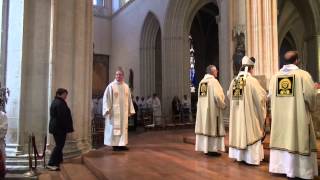 La messe Chrismale à Quimper  5  Liturgie de lenvoi [upl. by Tsuda]