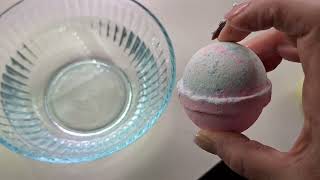 Bath Bomb ASMR 🫧🧼🫧 asmrsounds [upl. by Czarra]