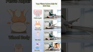 Yoga Pilates Reduce Belly Fat homeworkout weightloss shorts [upl. by Bogie]