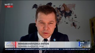 Háború Ukrajnában  Bendarzsevszkij Anton 20240223  HÍR TV [upl. by Nosiddam611]