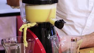 The FASTEST SLOW JUICER available – Tribest SlowStar ColdPress Juicer Demo – Sproutman® [upl. by Haibot607]