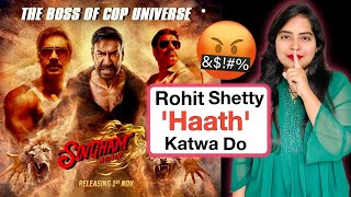 Singham Again Movie REVIEW  Deeksha Sharma [upl. by Hennahane742]