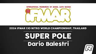 2024 IFMAR 110 Nitro World Championship  Super Pole [upl. by Torry]