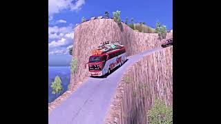 LIVE MULU GAJIAN KAGAK Escape from Dangerous Cliffside Paths Bus AdventureEuro Truck Simulator 2 [upl. by Firahs]