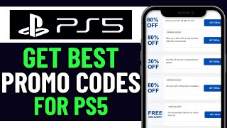 HOW TO FIND BEST PLAYSTATION 5 DISCOUNT CODE  PLAYSTATION 5 PROMO CODE [upl. by Morrison]