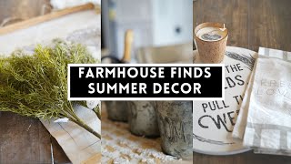 Farmhouse Finds Home Decor Haul [upl. by Edmee838]