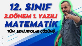 12 SINIF TÜM YAZILI SENARYOLARI ÇÖZÜMÜ  2DÖNEM 1YAZILI Hazırlık [upl. by Mischa]