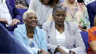 Dionne Warwick reintroduces herself as Gladys Knight after US Open [upl. by Karlene]