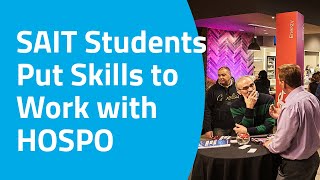 SAIT students put skills to work with HOSPO [upl. by Azil]