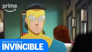 Invincible Season 3 Date Reveal  Prime Video [upl. by Alekahs]